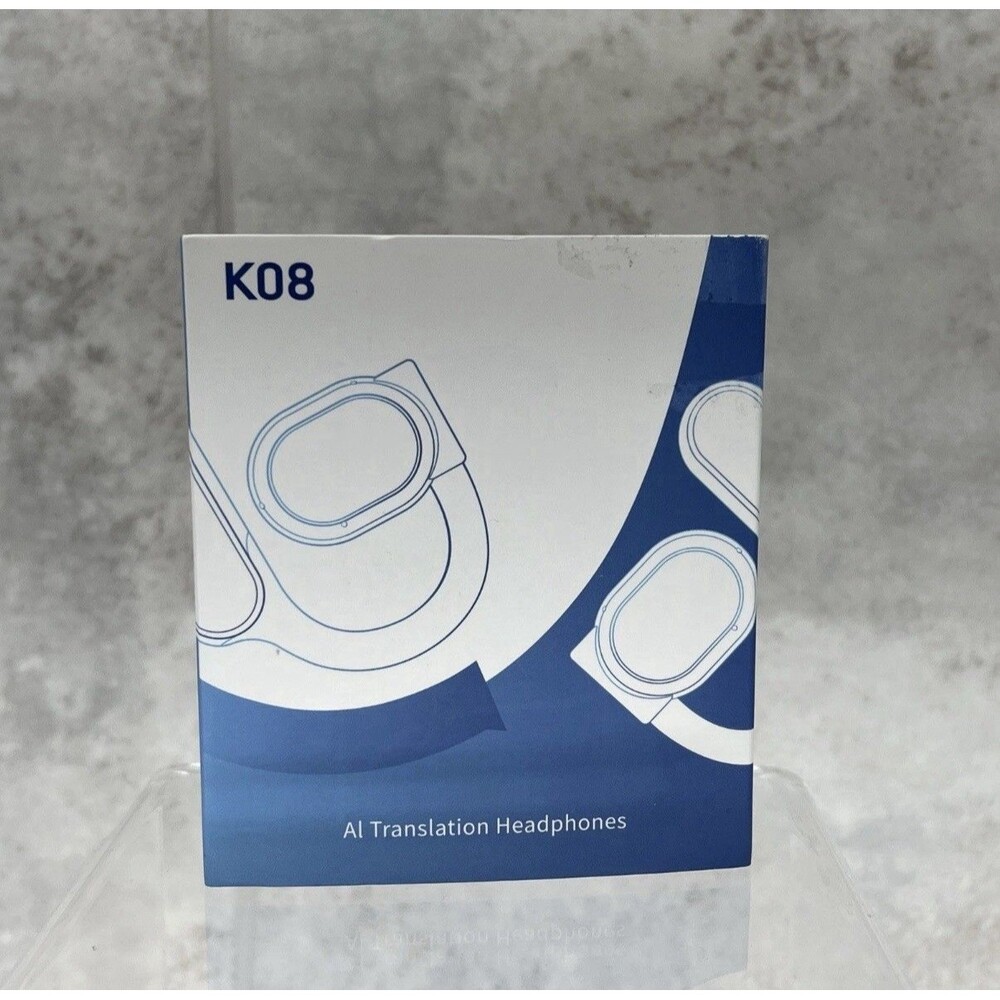 KO8 AI Translation Headphones AI-powered smart translator earbuds- Open Box
